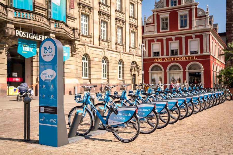 Nextbike-Station in Speyer