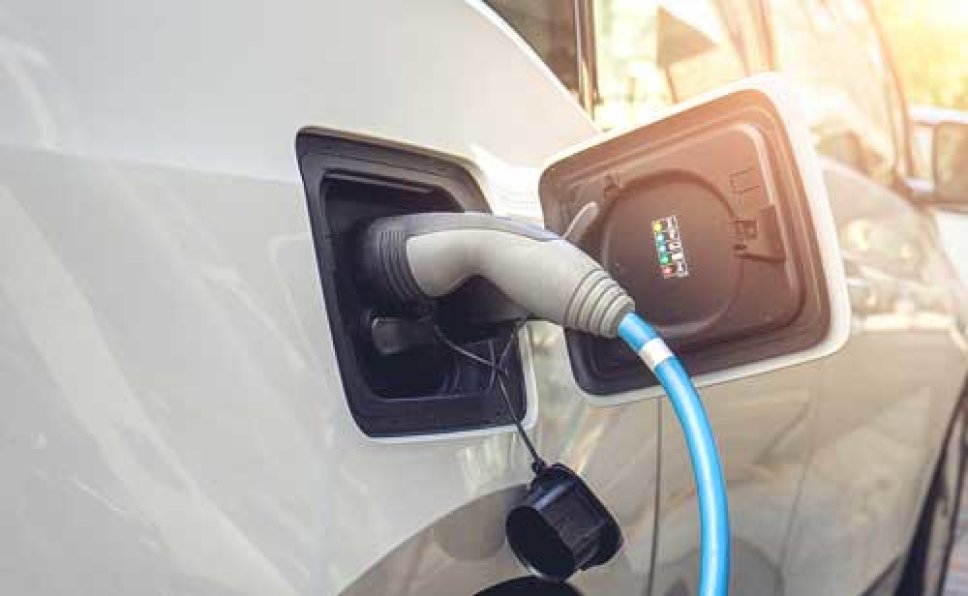 Stecker einer Ladesäule