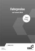 Titelbild der Broschüre Fahrpreistabelle ab Juli 2024