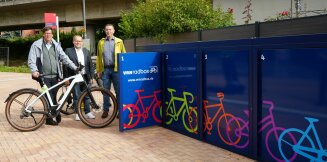 Neue VRNradbox in Zweibrücken eingeweiht