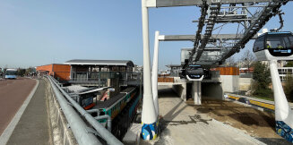 VRN-Delegation informiert sich über Europas längste urbane Seilbahn